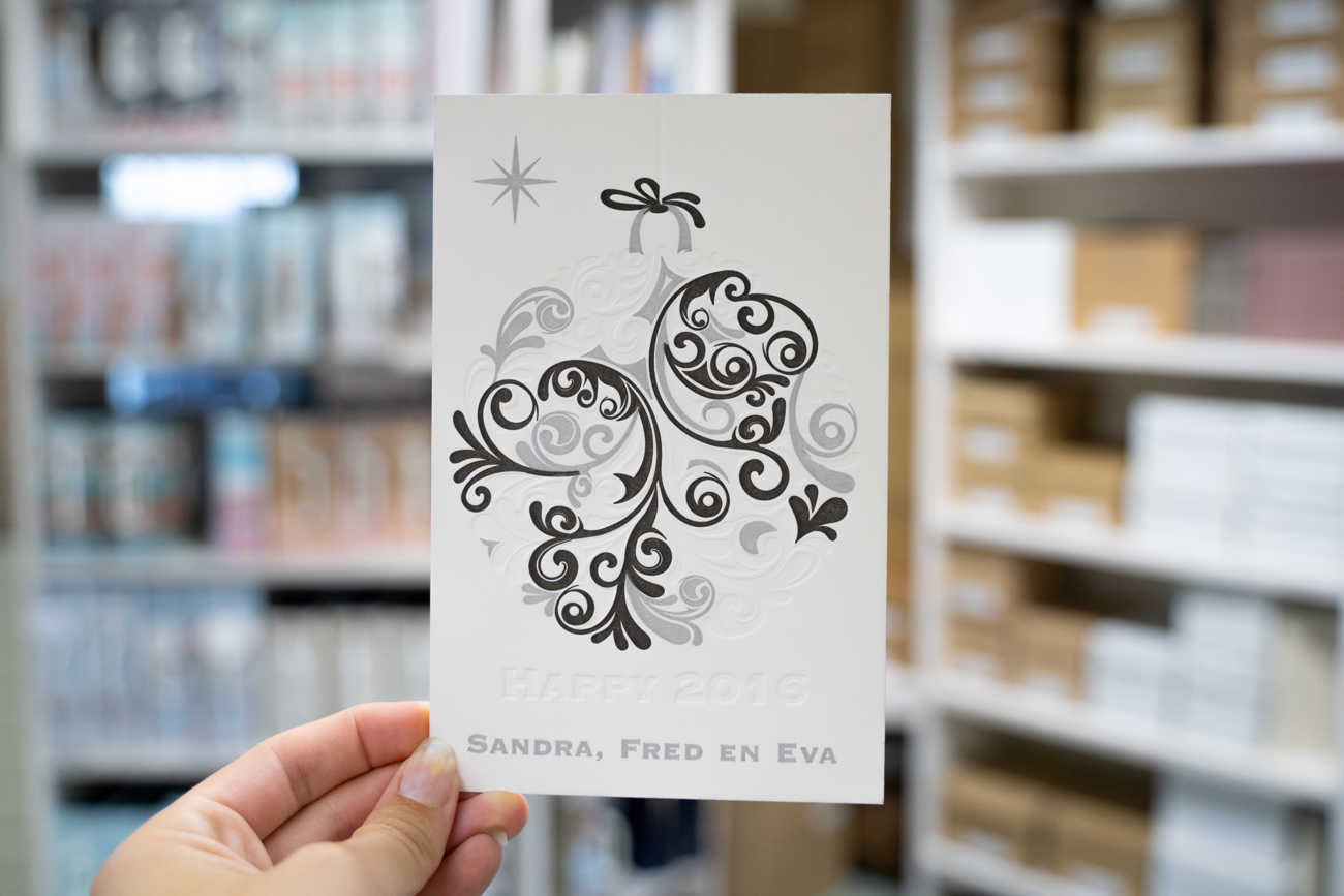 Drukwerk kaart uitnodiging