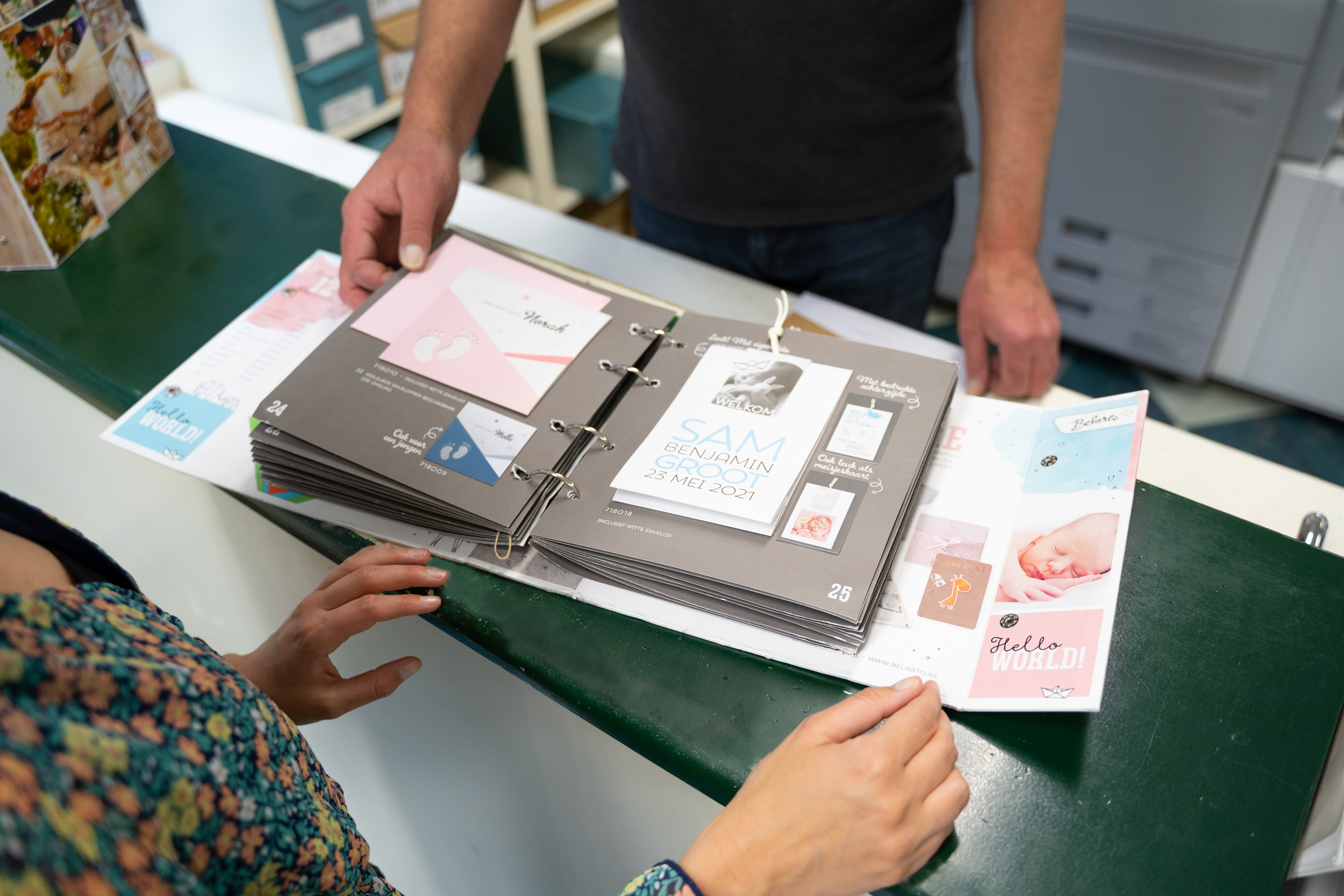 inspiratieboek kaartjes drukken